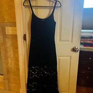 Alexis Elayne cut out Sheath Maxi Dress for Cocktail Nights